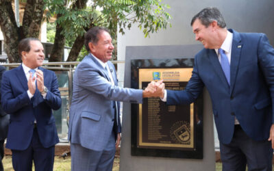 Em seu 45º aniversário, a Assembleia Legislativa de Mato Grosso do Sul tem sua trajetória de fortalecimento democrático e contribuição para o desenvolvimento estadual exaltada pelo presidente Gerson Claro, que reforça o compromisso da instituição com o futuro da população sul-mato-grossense.