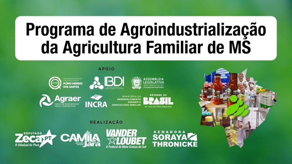 Governo de MS Lança Programa 'Agroindustrializa MS' para Fomentar Processamento Local de Produtos Agrícolas