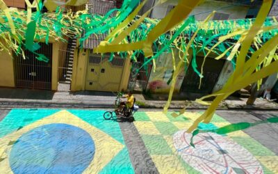 Com a proximidade da Copa do Mundo, a tradição de pintar ruas de verde e amarelo volta, levantando questões sobre legalidade e impacto em MS.