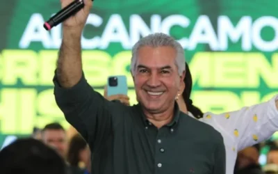 Ex-governador Reinaldo Azambuja (PL-MS) é cotado para o Ministério da Agricultura em eventual gestão de Flávio Bolsonaro, enquanto disputa vaga no Senado.