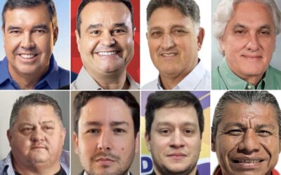 Pesquisa recente mostra Governador Eduardo Riedel na liderança pela disputa do governo, com Fábio Trad em segundo e Delcídio do Amaral em terceiro lugar no estado.