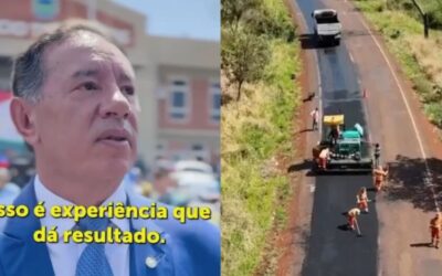 Com investimento superior a R$ 9 milhões, 18 km da rodovia entre Sidrolândia e Quebra-Coco serão reestruturados, atendendo a uma antiga demanda local.